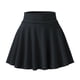 thumbnail image 5 of Minifalda plisada antirreflejos para mujer: color liso, cintura elástica, falda corta informal para verano, tallas M-XXXL, 5 of 5