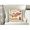thumbnail image 4 of Ambesonne Retro Throw Pillow Cover 2 Pack, Vintage Rusty Faded Tin, 16", Cream Red Orange, 4 of 6