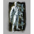 thumbnail image 2 of Boy's Marvel: Moon Knight Sketch Portrait of Mr. Knight  Graphic Tee Athletic Heather X Large, 2 of 5
