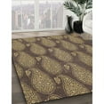 thumbnail image 3 of Ahgly Company Machine Washable Indoor Square Transitional Peru Brown Area Rugs, 7' Square, 3 of 7