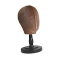 thumbnail image 5 of EHJRE Hat Display Holder Mannequin Head Portable Beauty Displaying Sturdy Lifelike with Base Hat Storage Rack Head Model Hat Holder black base, 5 of 8