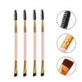 thumbnail image 2 of 6 Pcs Lashes Set Eye Spoolie Brush Double Ended Makeup Brush Eyebrow Comb Dual Makeup Brush Eyebrow Grooming Tool, 2 of 2
