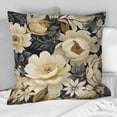 thumbnail image 2 of Designart "White Petal Paradise I" Floral Printed Throw Pillow, 2 of 5