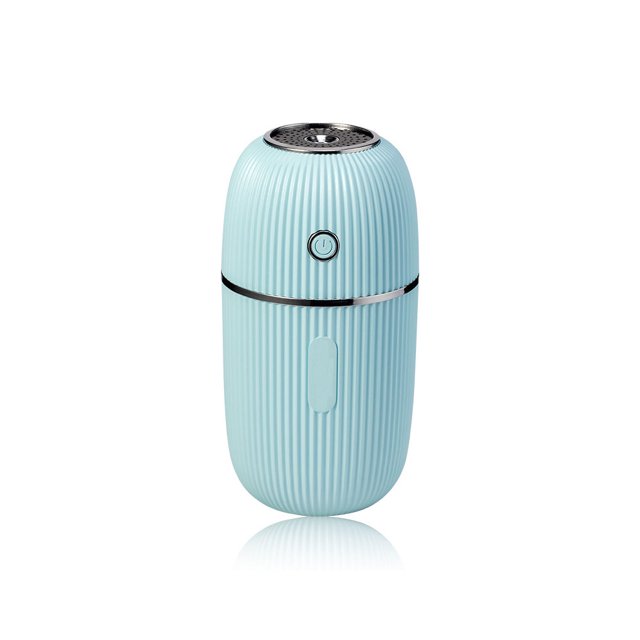 Wosthever Mini humidificador 300ml LED USB hidratante difusor de aire ajustable con luz nocturna interior coche Hotel piel seca fabricante de niebla Humidificadores Azul Wosthever HA063842-02
