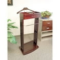 thumbnail image 6 of Proman Products Norstar Valet Stand With Mirror, Mahogany, 6 of 18