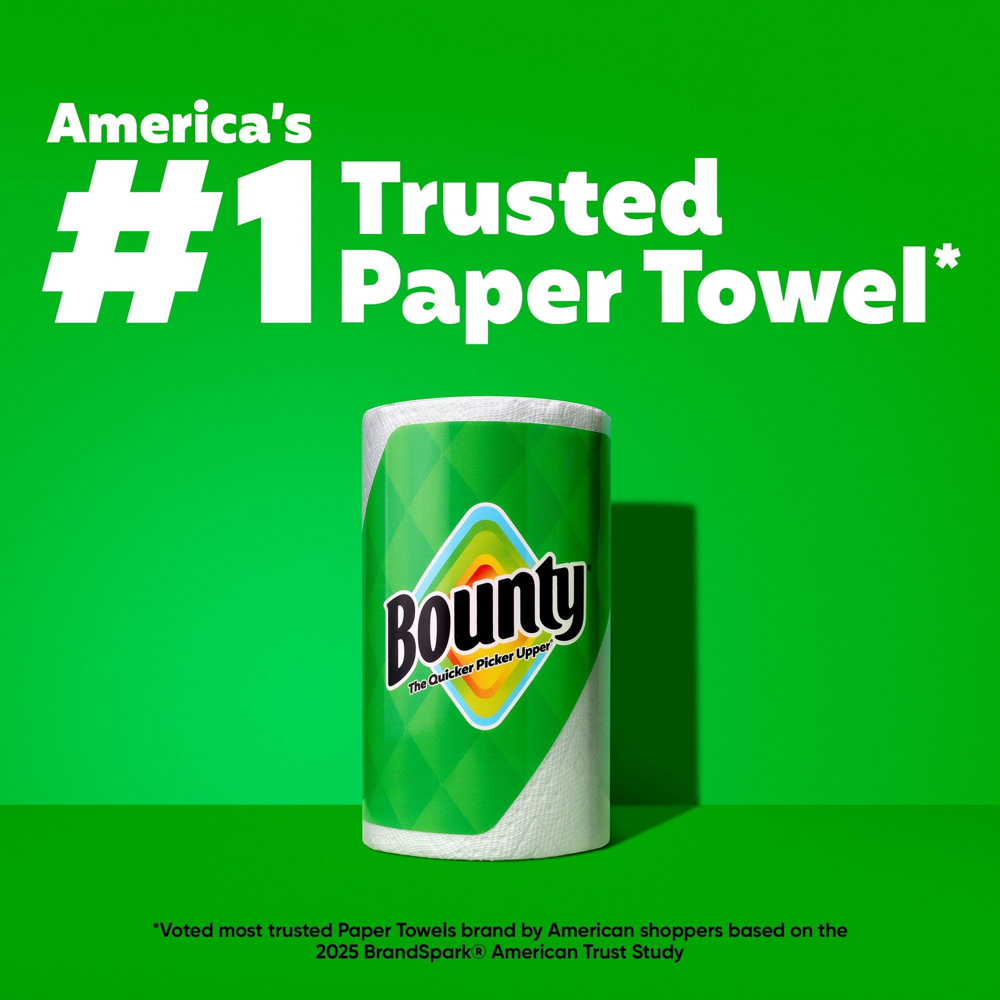 Bounty Paper Towels Select-A-Size White, 123 Sheets per Roll, 2 Triple Rolls