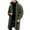 Army Green, variant on uikmnh Mens Mid Length Sweater Coat Autumn and Winter Lapel Solid Color Knitted Cardigan