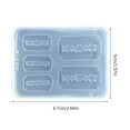 thumbnail image 5 of Necvior Silicone Shaker Fillers Mold Resin Casting Shaker Mold Fillings Jewelry Making, 5 of 7