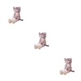 thumbnail image 2 of Juguete de peluche Vogacara gato de patas largas gris/púrpura 50cm, 2 of 6