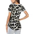 thumbnail image 3 of T-shirt à Manches Courtes à Manches Courtes pour Femmes à la Mode, 3 of 5