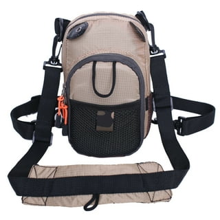 Fly Fishing Chest Pack Bag / Outdoor Sports Fishing Pack ArmyGreen (8.5 x  4.8'') 601279546123