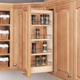 thumbnail image 2 of Rev-A-Shelf 448-WC-5C 5-Inch Wood Pull Out Wall Cabinet Organizer, Maple, 2 of 5
