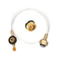 thumbnail image 2 of Adaptateur de Réchaud à Gaz Adaptateur de Tuyau de Recharge de Bouteille de Propane Convertisseur de Réservoir de Gaz Extérieur en Acier Inoxydable, 2 of 7