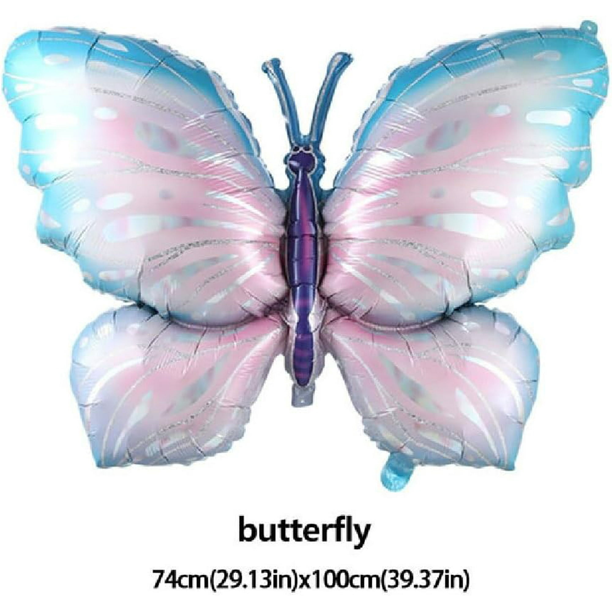 Butterfly Décorations D'Anniversaire 150 Pcs Kit Arche De Ballons Pastel Butterfly Violet Rose Avec Autocollants Butterfly Pour Filles Baby Shower Thème Butterfly Fête D'Anniversaire Mariage