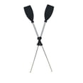thumbnail image 1 of LEEYNEER Boat Oars Aluminum Alloy Dual Purpose Kayak Paddle Paddles for Rowing Inflatable, 1 of 4