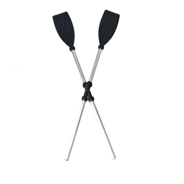 LEEYNEER Boat Oars Aluminum Alloy Dual Purpose Kayak Paddle Paddles for Rowing Inflatable