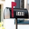 thumbnail image 5 of 10 Sheets Number Stickers Mailbox Letters Black Vinyl Alphabet Number Stickers, 5 of 5