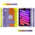 thumbnail image 3 of Allytech iPad mini 6 Case Cover, iPad Mini 6 Case for Kids Girls, Heavy Duty Protection Hybrid Rugged Shockproof Kickstand Drop-Absorbing Case Cover for Apple iPad mini 6th Gen 2021 8.3-inch, 3 of 6
