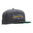 thumbnail image 5 of Argentina Decor Embroidered Wool Blend Prostyle Snapback - Dk Grey OSFM, 5 of 5