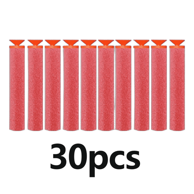 POINTERTECK 300Pcs Bullets for Nerf Environmentally Safe Refill Darts for Nerf Guns Innovative Dart Accessories Colorful EVA Toy Guns Yellow