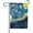 Starry Night, variant on Starry Night Van Gogh Oil Painting Double Sided Garden Flag 12 x 18 inch Vintage Decorative House Flag for Outdoor Yard Lawn