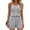 Gray, variant on Women's Soft Fabric Casual Elastic Waist Jumpsuit Shorts, Solid Color Comfortable Fit, Lightweight Summer Wear, Lounge Beach Vacation, Casual Pants | VerBelle,Black L