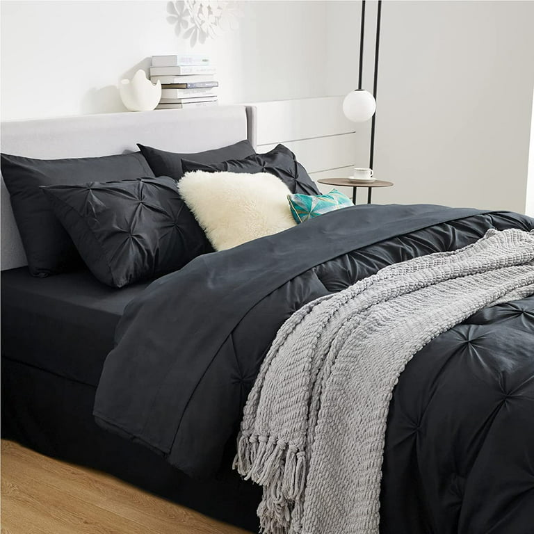 Bedsure Bedsure Comforter Set - 5/7 Pieces, bedding set, Pintuck