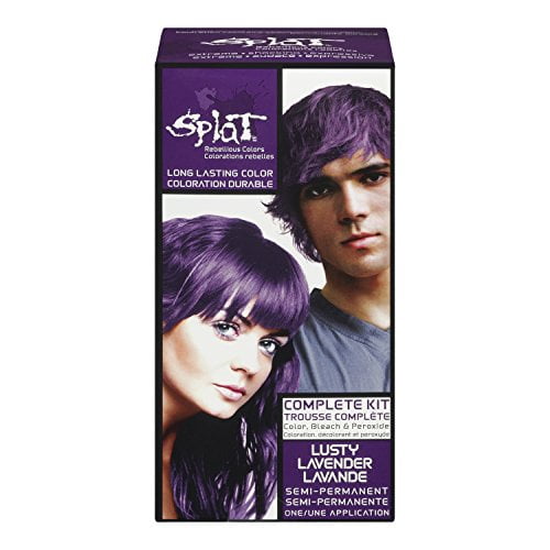 Splat Rebellious Fantasy Complete Hair Color Kit in Lusty Lavender