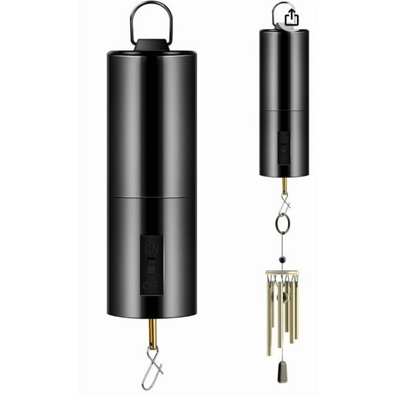 Battery operated wind spinner motor