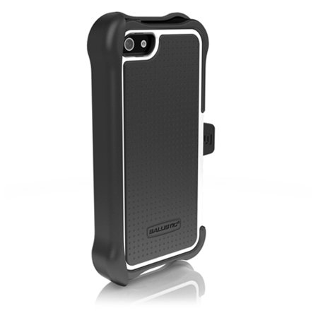 New Ballistic Apple iPhone 5 5S White Black SG Maxx Cover Case+Holster Belt (Iphone 5s Best Cases Reviews)