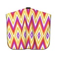 thumbnail image 2 of ZICANCN Hair Cutting Cape for Adults, Retro Zigzag Stripes Cape Salon Barber Cape for Hair Stylist Shampoo Capes Waterproof 55x66 IN, 2 of 7