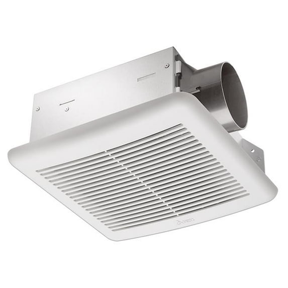 Delta Electronics BreezElite Exhaust Bath Fan - Off White - 8.25in. x 8in. x 7.87in.