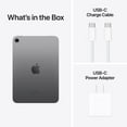thumbnail image 4 of Open Box - Apple iPad mini (7th Generation, Wi 8.3" Touchscreen Tablet - Space gray (Apple A17 Pro /  RAM / 512 GB eMMC / MacOS), 4 of 4