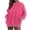 Hot Pink, variant on YOUSNH Oversized Vintage Hoodie for Women Cotton Loose Fit Baggy Hooded Sweatshirt Trendy Basic Wash Pullover Top Women Sweatshirt Black L