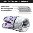 thumbnail image 7 of Purple Butterfly Flower Pattern Shower Curtain OneSize ,Bathroom Decorative Shower Curtains Set with 12 Hooks,Modern Waterproof Washable Shower Curtain, 7 of 7