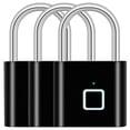 thumbnail image 2 of Candados Digitales con APP AppLock VentDepot 3 Pzas Biométrico USB Negro, 2 of 2