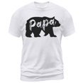 thumbnail image 4 of XIYON Father's Day Mens T Shirt Short Sleeve Round Neck Letter Print Summer Loose Fit Fashion Tee Top For Casual Daily Wear And Outdoor Activities,White,M, 4 of 4