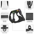 thumbnail image 3 of Naloa Mardi Gras Carnival4 Pet Harness Vest with Traction Rope, Adjustable No-Choke Dog Vest for Outdoor, Walking - Large, 3 of 4