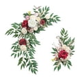 thumbnail image 2 of Arco de boda con flores, centro de mesa colgante rústico, guirnalda, letrero de bienvenida, guirnalda floral Estilo D, 2 of 7