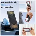 thumbnail image 4 of Funda magnética RAPTIC Shield para Samsung Galaxy S25 Ultra Red, 4 of 9