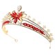 thumbnail image 5 of KAKOWELY Corona de perlas, diadema con diamantes de imitación para boda, corona de diamantes de imitación para novia, diadema con perlas para novia, 5 of 5