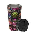 thumbnail image 2 of KLL Monstrous Cartoon Characters Pattern Stainless Steel Vacuum Insulated Tumbler - Carry Insulated Coffee Mug - Reusable Insulated Cold Brew Iced Coffee Cup Thermos, 2 of 8
