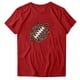 thumbnail image 2 of Fiudx Ofertas Del Día Blusa de Manga Corta con Estampado de Moda para Mujer, Divertida Camiseta con Cuello Redondo, 2 of 3