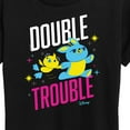 thumbnail image 3 of Toy Story - Double Trouble - Women's Short Sleeve Graphic T-Shirt, 3 of 5