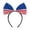 A, variant on Football Fan headband, Bow Hair Band, Football Party Decoration for Fan Cheering Props, Energetic Football Fan Design, Game Day Hair Accessory for Adult, G