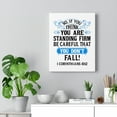 thumbnail image 2 of Scripture Walls  Be CAreful 1 Corinthians 10:12 Bible Verse Canvas Christian Wall Art Ready to Hang Unframed, 2 of 16