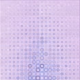 thumbnail image 1 of Ahgly Tapis d'Intérieur Lavable en Machine Carré Transitionnel Lilas Violet Vif, 6 Pieds Carré, 1 of 7
