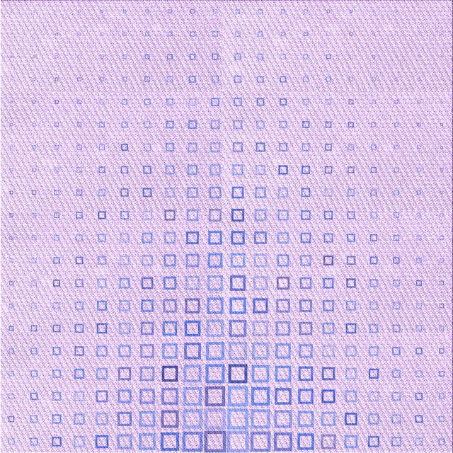 Ahgly Tapis d'Intérieur Lavable en Machine Carré Transitionnel Lilas Violet Vif, 6 Pieds Carré