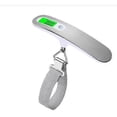 thumbnail image 1 of Báscula electrónica para equipaje de viaje, báscula electrónica portátil para maletas, máx. 50 kg/110 lb, función de tara, para viajes y vida familiar., 1 of 5