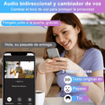 thumbnail image 3 of Timbre Inalámbrico De Puerta Con Cámara, Funciona Con Alexa, 3 of 5